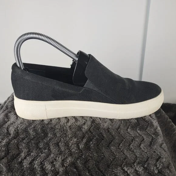 Vince Camuto VP-KORLI2 Dark Gray Camo Slip On Sneakers Casual Shoes 7M - Picture 6 of 11